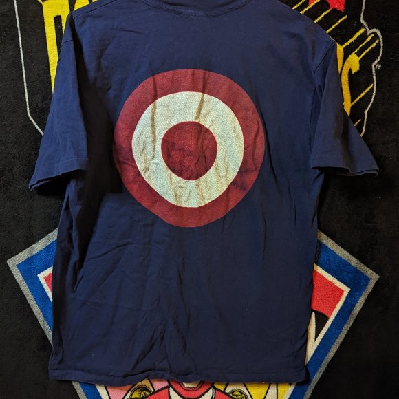 Vintage 1988 Bugle Boy Air Command Navy Blue T-Shirt size XL - Picture 4 of 4